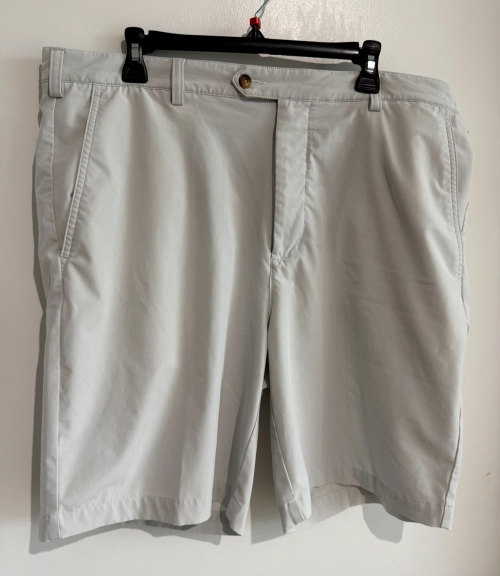 Donald Ross Shorts Mens 40 Gray Golf Hiking Thistle Stretch Performance Pockets